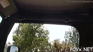 cutie in nature exposes her pussy for rough fucking contest. 😈