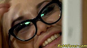 Spex babe takes it hard anally in doggystyle