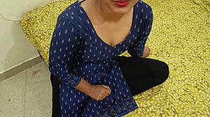 Hot Indian housewife cheats husband with step-brother