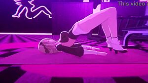 i'm so horny fingering my shaved ass after college