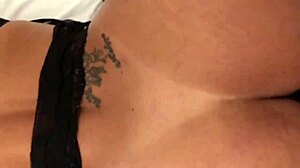 Big Ass Latina Sucks Off Asian Guy in Homemade Clip