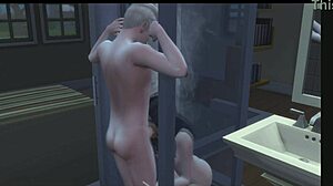 Step Sister Bends Over for Doggystyle