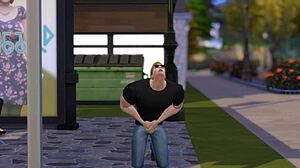 i fucked my clone in this wild cartoon scene