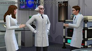 i fucked my clone in this wild cartoon scene