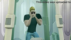 i fucked my clone in this wild cartoon scene