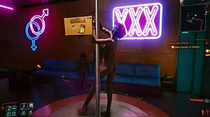 judy and johnny silverhand sneak a hot hidden moment