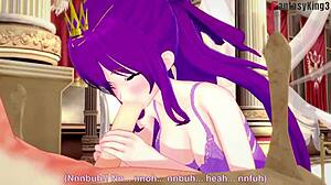 Scáthach-Skadi having sex on throne POV 😍