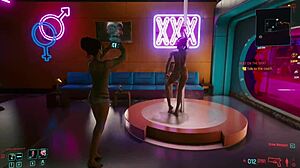 judy and johnny silverhand sneak a hot hidden moment