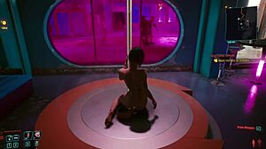 judy and johnny silverhand sneak a hot hidden moment