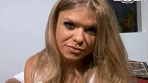 i'm a german lesbian blonde teen trying pussy for the first time in casting