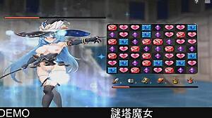 Mystery tower witch in fantasy anime game