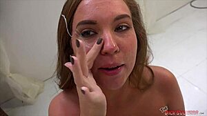 i watch maddy oreilly give sloppy blowjob