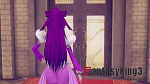 Scáthach-Skadi having sex on throne POV 😍