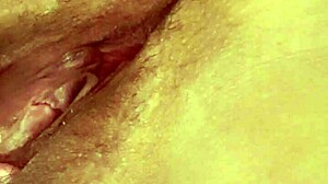 I love watching this hot amateur moan as she cums from masturbation