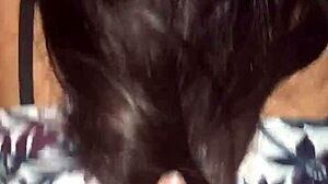 Small skinny girl craves massive cock. She handles every inch with wild desire!