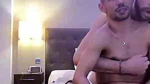 GAY SEX in BERLIN hotel room with TOYS and ORGASM