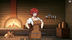 Tomboy Love in Hot Forge Hentai Game Ep 1 - She Masturbates Dreaming of You