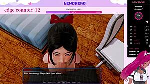 Hey, watch Vtuber Lewdneko in Harem Hotel fun! 😜