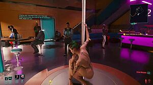 judy and johnny silverhand sneak a hot hidden moment