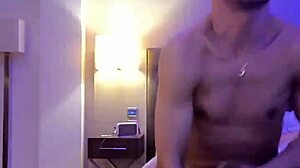 GAY SEX in BERLIN hotel room with TOYS and ORGASM