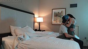 Romantic Makeout Session with Tattooed Teen in Tender Moment