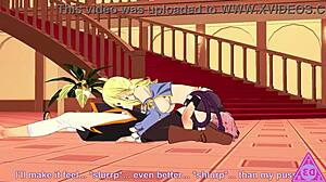 lucy natsu fairy tail hentai blowjob and cumshot gameplay