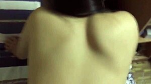 Big Black Cock Pounds Amateur Teen's Big Butt