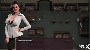 Bookworm in library game episode