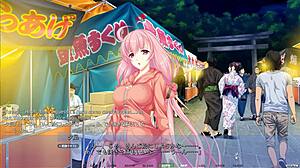 yunagi route part 11 features missionary and blowjob at festival