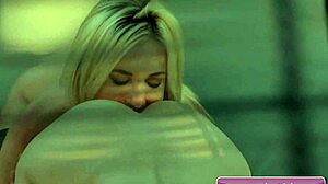 Aiden Ashley and Goth Charlotte Eat Pussy Outdoors in Close-Up