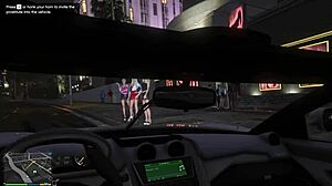 First-person view of hooker sex in GTA 5