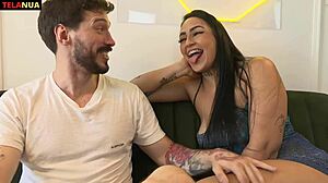 Look, another hot Latina with a big ass, Stella Smeets, taking cock till she cums!