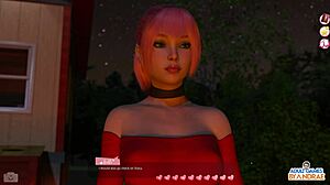 In ep28, she eats violet's pussy by the dock to help the hotties.