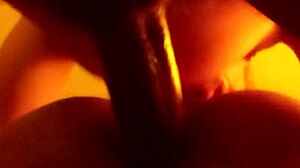 that juicy pussy is getting pounded by a big hard cock