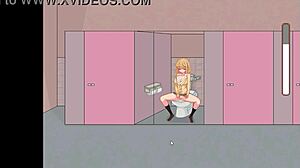 College lady bangs men in new BT Life hentai game