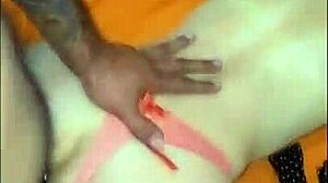 Blonde milf anal fucked with toys