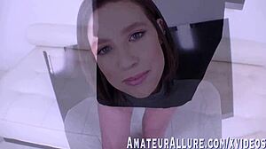 Arietta Adams & Grae Stoke Give POV Blowjobs