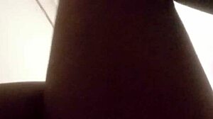 is he rearranging that tight pussy?