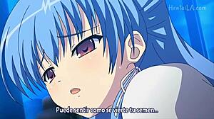 Azul Oscuro 에피소드 2 자막판, 야한 애니 액션!