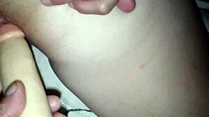 Esposinha Trying Out a New Toy at Home