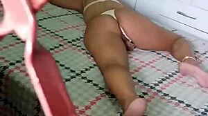 Caught wife enjoying some private time
