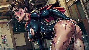 このトリガーワーニング、フルエクストリームノーカムチャレンジがハードコアな潮吹きアクションで荒々しくなった！