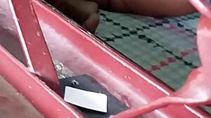 Caught wife enjoying some private time