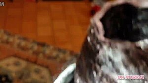 hardcore deepthroat interracial porn with ebony prostitute and big cock!