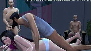 Wife Interacts With Another In Husband's Presence Part 4