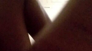 is he rearranging that tight pussy?