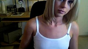 Kylie rips clothes and teases in homemade POV.