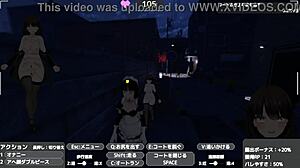 serika exposes in naked coat outdoors discreetly