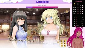 Wow, Lewdneko plays Love Cubed so provocatively!