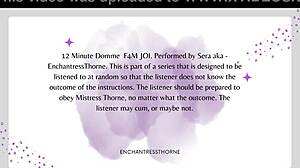 why deny orgasm in this femdom joi session?